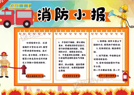 消防知识手安全抄报图片大全_关于消防安全的知识的手抄报_消防知识安全手抄报简单