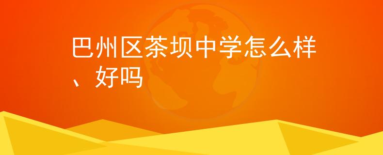 巴州区茶坝中学怎么样、好吗