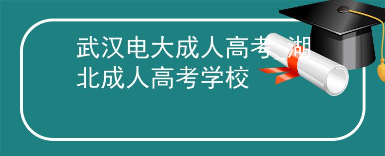 武汉电大成人高考_湖北成人高考学校